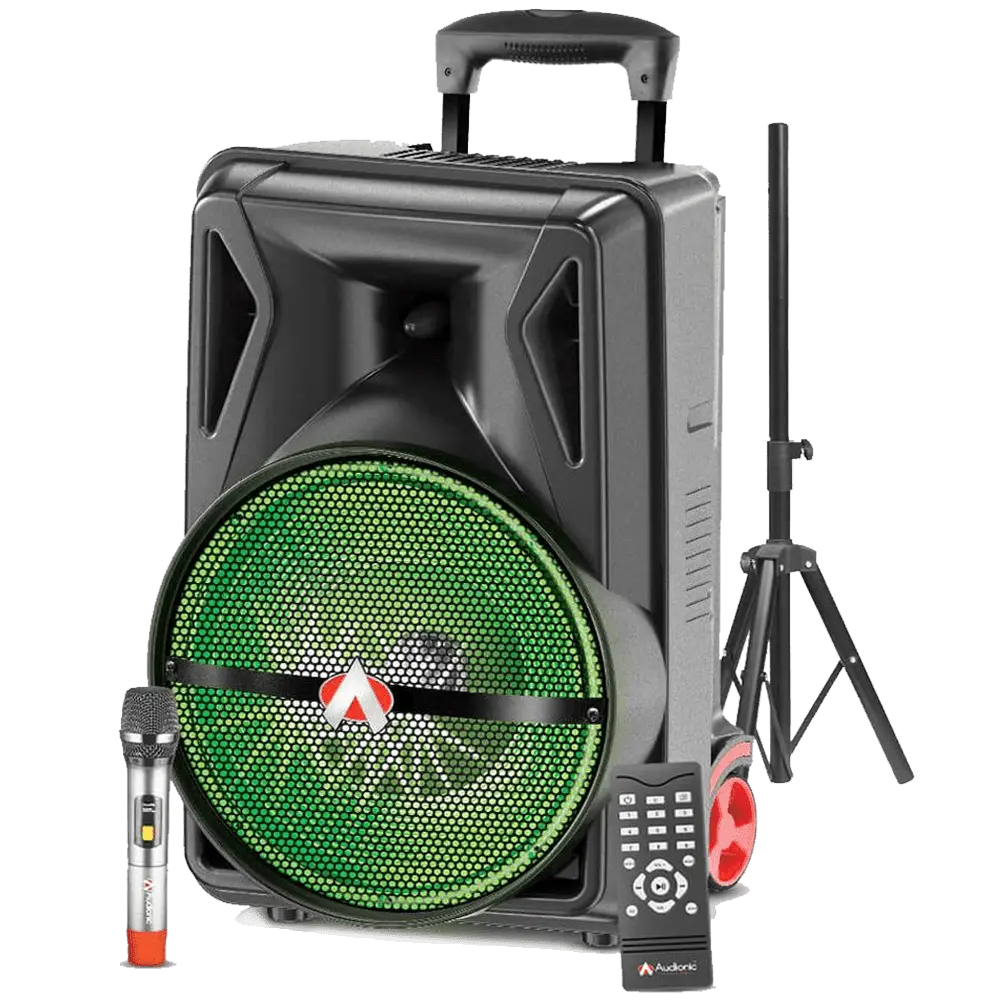 Audionic mehfil MH-40S 5th Generation Bluetooth Speaker with Stand & Mic