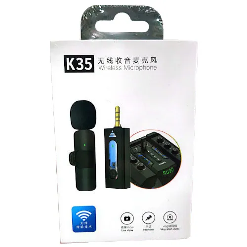 K35 wireless lavalier Microphone