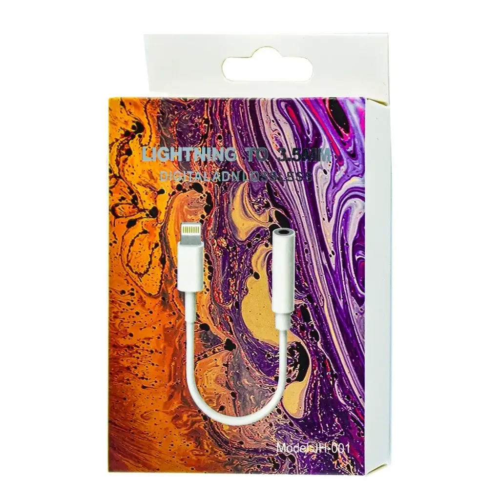 Aux to lightening 8 Pin to 3.5mm connector cable