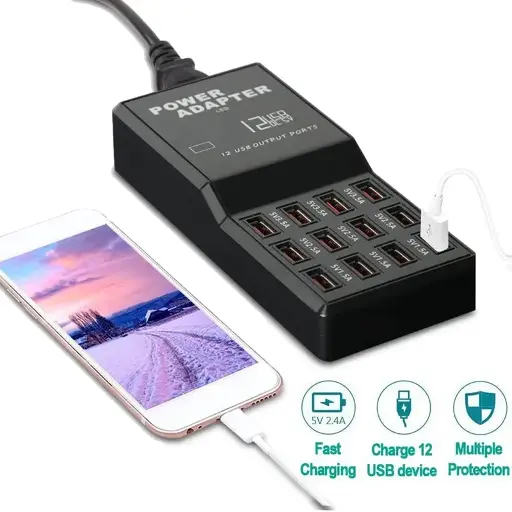 Usb fast Chargeing Hub 12 Ports