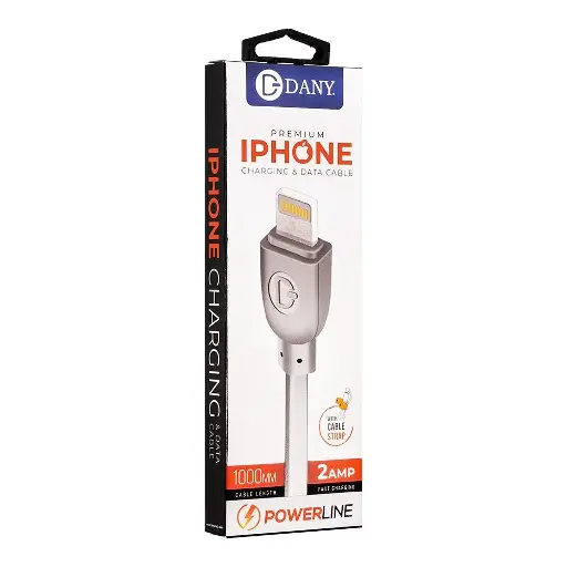 Dany charging and data cable for iphone