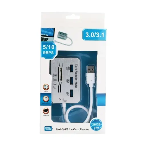 Hub 3.0/3.1+ Card Reader